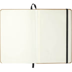 Ambassador Recycled Cover Journal, 5.5 x 8.5 Inches Debossing - Natural - Front 2