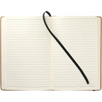 Ambassador Recycled Cover Journal, 5.5 x 8.5 Inches Debossing - Natural - Front 3