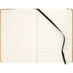 Ambassador Recycled Cover Journal, 5.5 x 8.5 Inches Debossing - Natural - Front 4