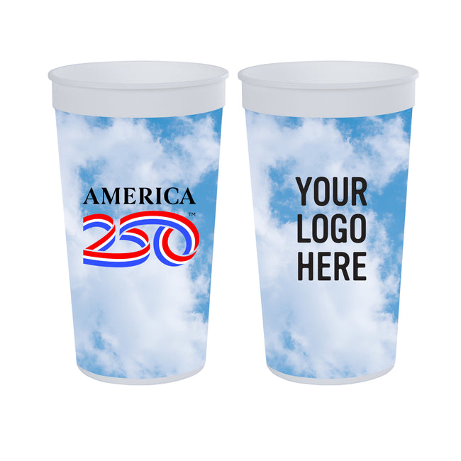 America250 Big Game Stadium Cup in Full Color, 32 oz
