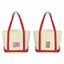 America250 Medium Starboard Recycled Cotton Canvas Tote, 24 oz - America250™ Medium Starboard 24 Oz. Recycled Cotton Canvas Tote Bag