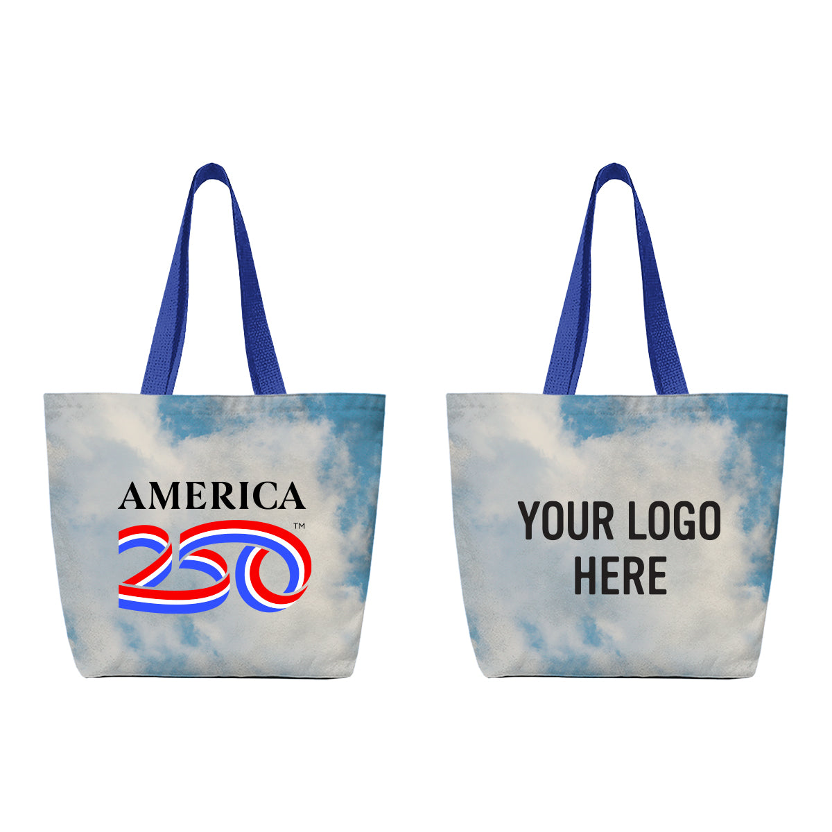America250 Recycled Canvas Tote Bag, 14 oz