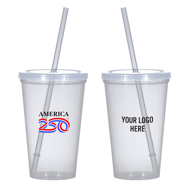 America250 Sunsplash Single Wall Tumbler, 22 oz