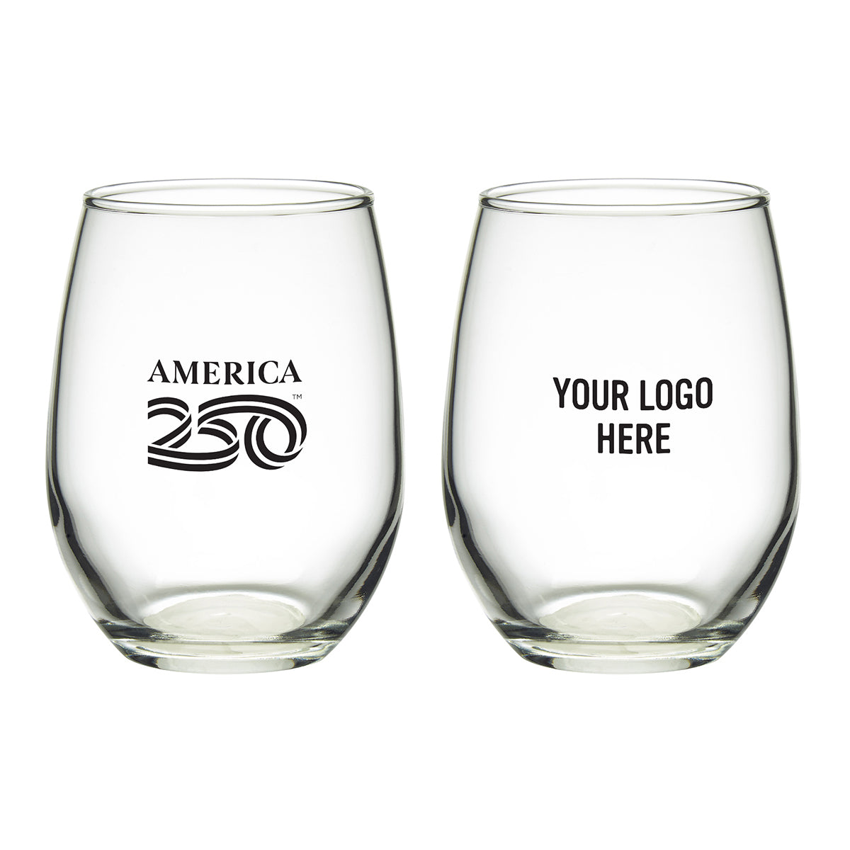 America250 Wine Glass, 9 oz