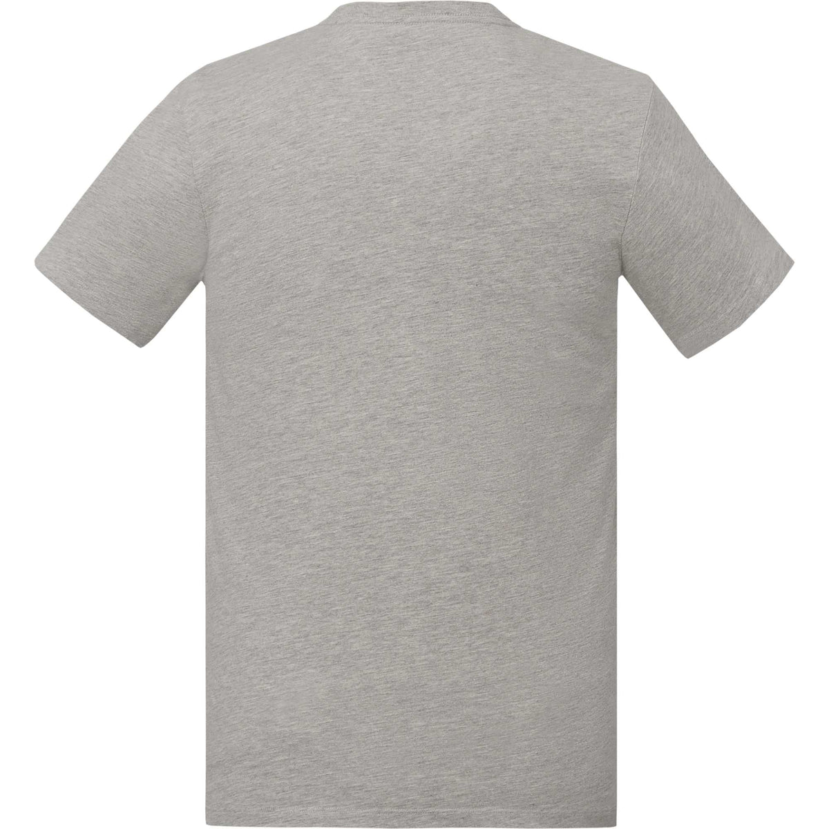 American Giant Classic Cotton Crew Tee for Men Embroidery - Heather Grey - Back