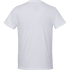 American Giant Classic Cotton Crew Tee for Men Embroidery - White - Back