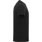 American Giant Classic Cotton Crew Tee for Men Transfer - Black - Right Side