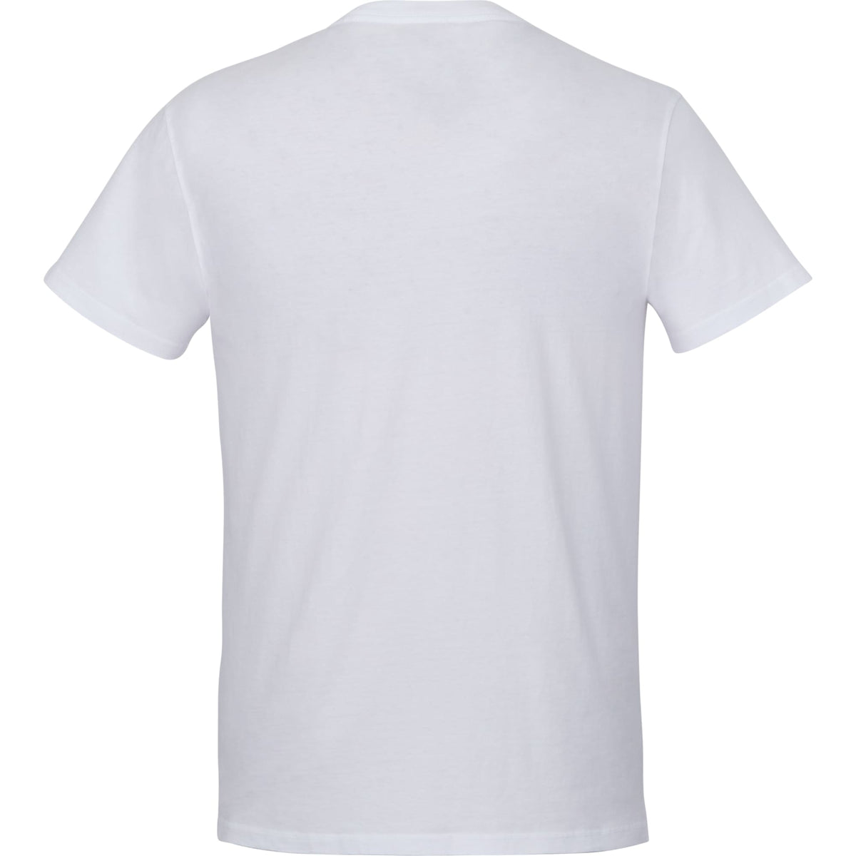American Giant Classic Cotton Crew Tee for Men Transfer - White - Back