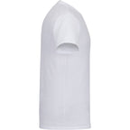 American Giant Classic Cotton Crew Tee for Men Transfer - White - Right Side
