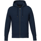 American Giant Classic Heavyweight Full Zip Hoodie for Men Embroidery - Polo Blue - Front
