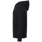 American Giant Classic Heavyweight Full Zip Hoodie for Men Transfer - Black - Left Side