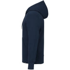 American Giant Classic Heavyweight Full Zip Hoodie for Men Transfer - Polo Blue - Left Side
