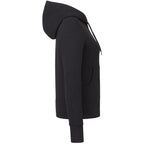 American Giant Classic Heavyweight Full Zip Hoodie for Women Embroidery - Black - Right Side
