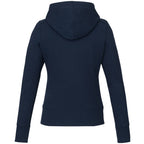 American Giant Classic Heavyweight Full Zip Hoodie for Women Embroidery - Polo Blue - Back