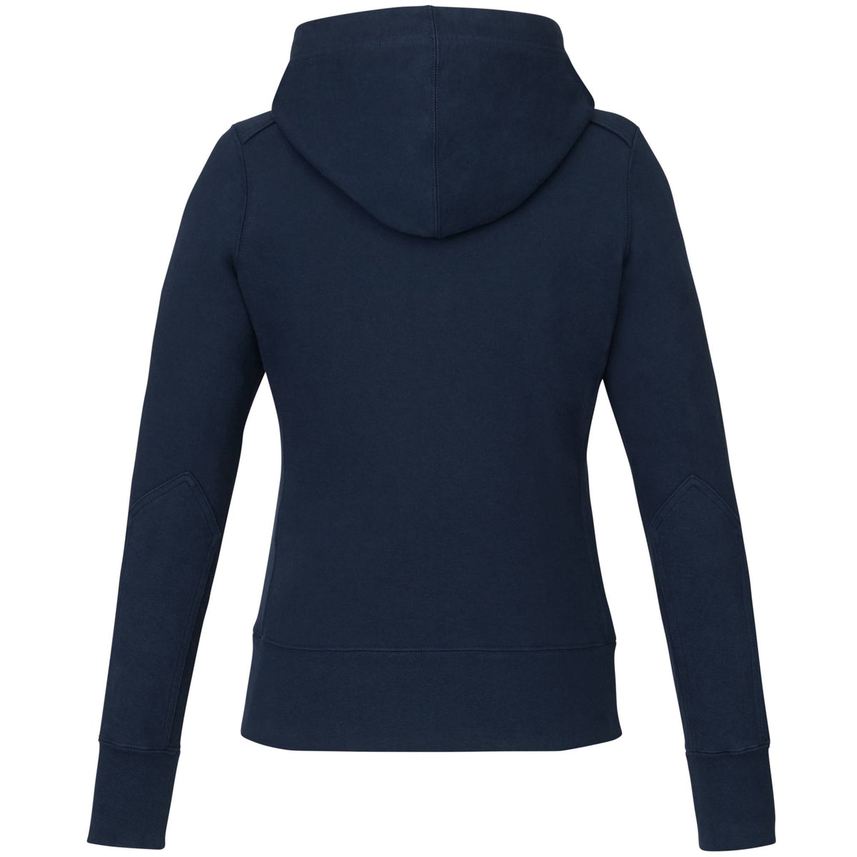 American Giant Classic Heavyweight Full Zip Hoodie for Women Embroidery - Polo Blue - Back
