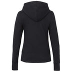 American Giant Classic Heavyweight Full Zip Hoodie for Women Transfer - Black - Back