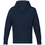 American Giant Classic Heavyweight Pullover Hoodie for Men Embroidery - Polo Blue - Back