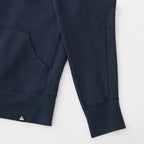 American Giant Classic Heavyweight Pullover Hoodie for Men Embroidery - Polo Blue - Detail 3