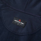 American Giant Classic Heavyweight Pullover Hoodie for Men Transfer - Polo Blue - Detail 4