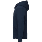 American Giant Classic Heavyweight Pullover Hoodie for Men Transfer - Polo Blue - Left Side