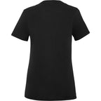 American Giant Classic V-Neck Tee in Supima Cotton for Women Transfer - Black - Back