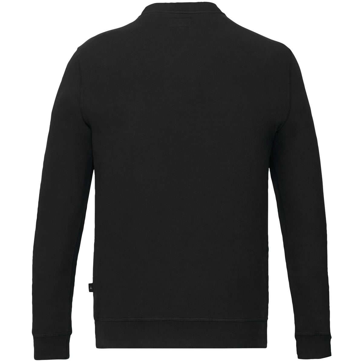 American Giant Everyday French Terry Crew Sweatshirt for Men Transfer - Black - Back
