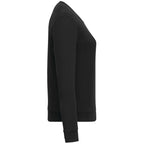 American Giant Everyday French Terry Crew Sweatshirt for Women Transfer - Black - Right Side