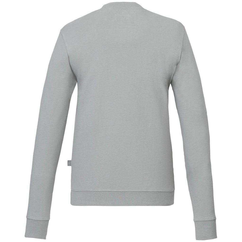 American Giant Everyday French Terry Crew Sweatshirt for Women Transfer - Titanium - Back