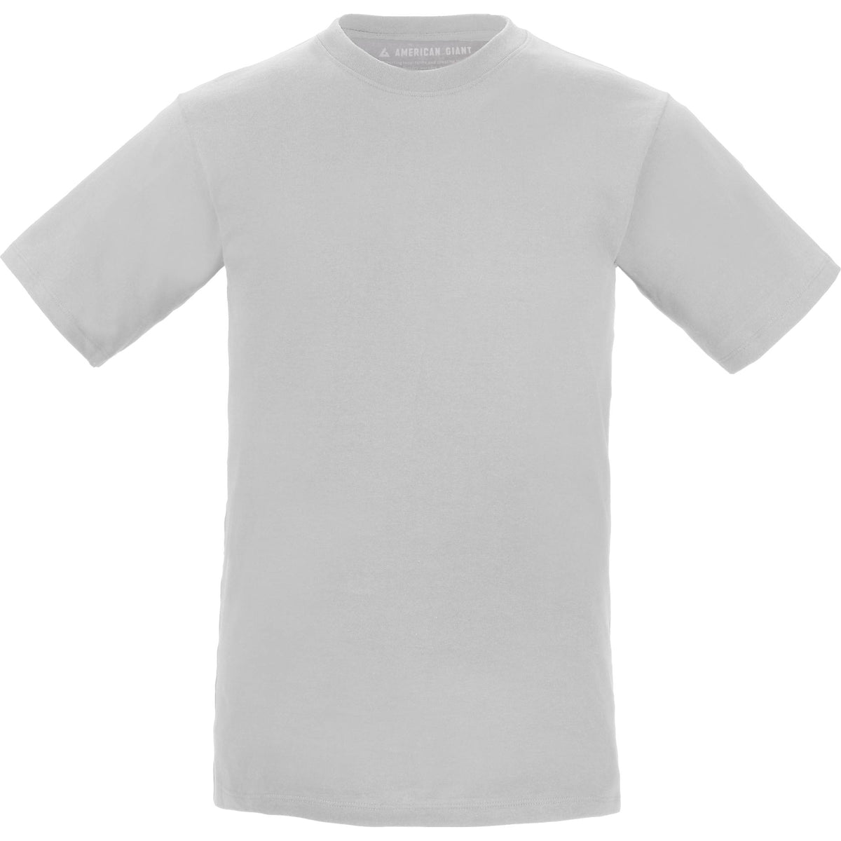 American Giant Heavyweight Cotton T-Shirt for Men Transfer - White - Flat