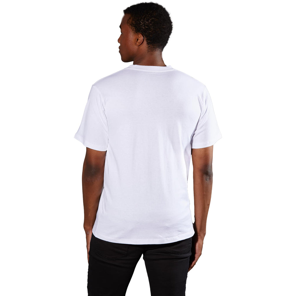 American Giant Heavyweight Cotton T-Shirt for Men Transfer - White - Photo 2