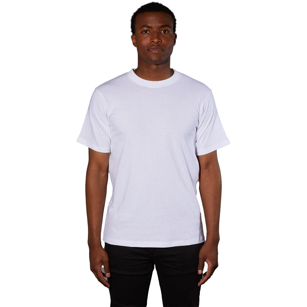 American Giant Heavyweight Cotton T-Shirt for Men Transfer - White - Photo 3