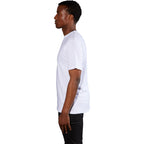 American Giant Heavyweight Cotton T-Shirt for Men Transfer - White - Photo
