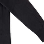 American Giant Moto Full Zip Jacket for Men Embroidery - Black - Elbow Detail