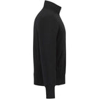 American Giant Moto Full Zip Jacket for Men Embroidery - Black - Right Side