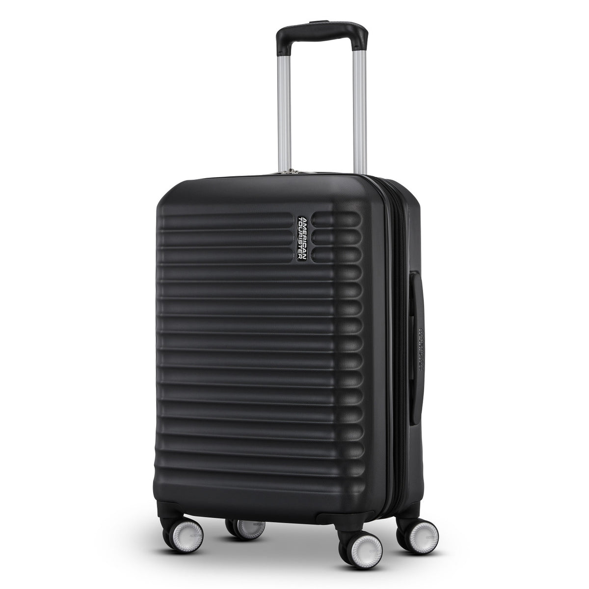 American Tourister Stratum Hardside Spinner, Carry-On Full Color - Black - View 4