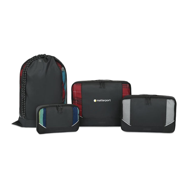 American Tourister Zoom Turbo Packing Cubes, Set of 4 Transfer