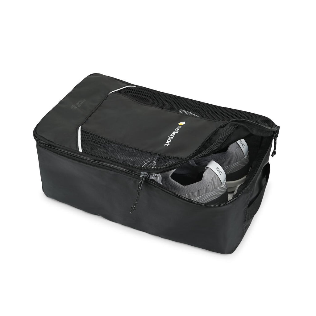 American Tourister Zoom Turbo Shoe Bag in Recycled PET Transfer - Black - View 3