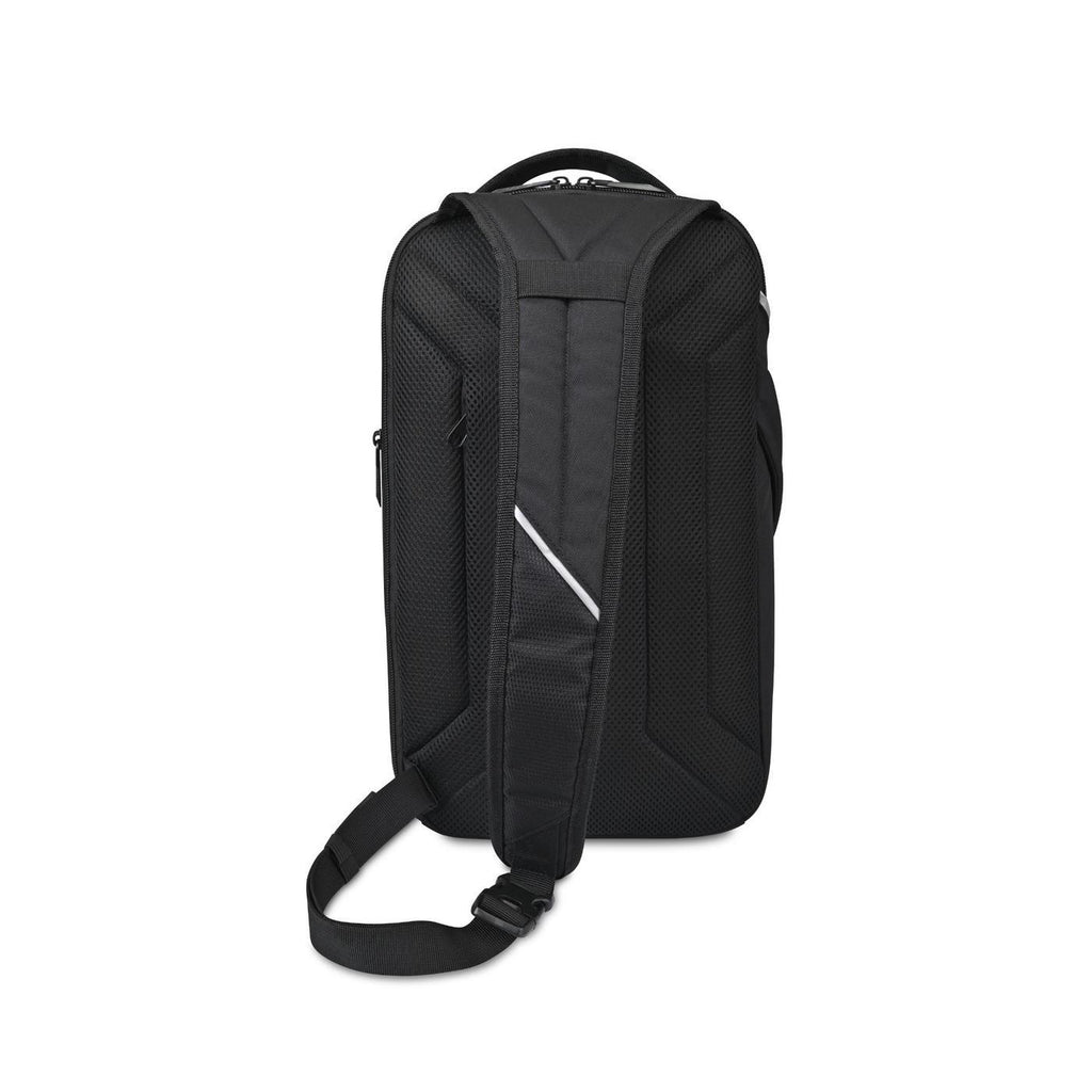 American Tourister Zoom Turbo Sling Bag with Tablet Pocket Transfer - Black - View 7