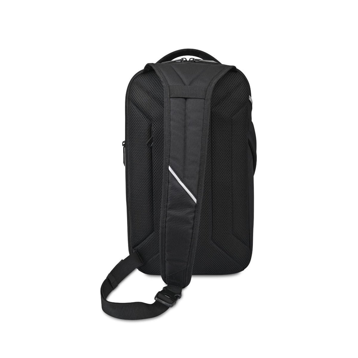 American Tourister Zoom Turbo Sling Bag with Tablet Pocket Transfer - Black - View 7