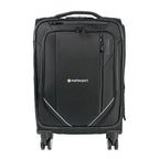 American Tourister Zoom Turbo Softside Carry-On Spinner, 20 Inches Transfer - Black - View 1