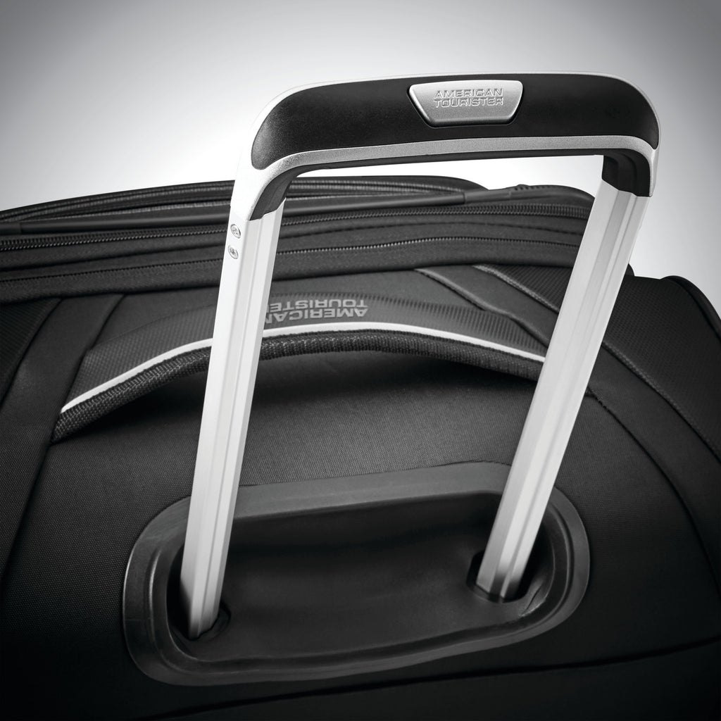 American Tourister Zoom Turbo Softside Carry-On Spinner, 20 Inches Transfer - Black - View 6