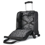 American Tourister Zoom Turbo Underseat Spinner Bag Transfer - Black - View 8