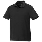 Amos Eco Short Sleeve Performance Polo for Men Transfer - Black - Flat