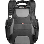 Amped TSA Laptop Backpack with Insulated Pocket, 17 Inch Transfer - Black - Back