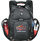 Amped TSA Laptop Backpack with Insulated Pocket, 17 Inch Transfer - Black - Front 2