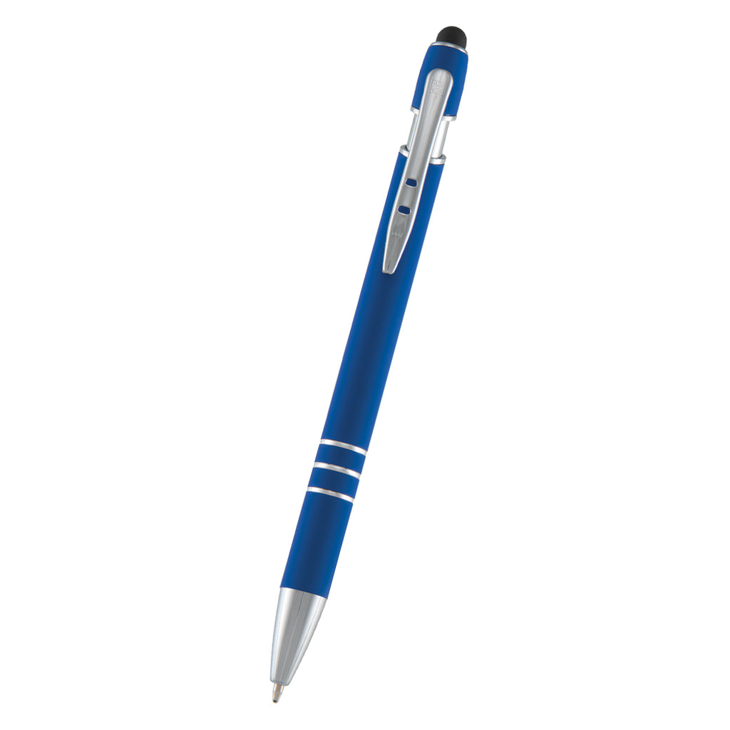 Ander Incline Pen with Stylus - Blue - Front