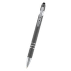 Ander Incline Pen with Stylus - Graphite Gray - Front