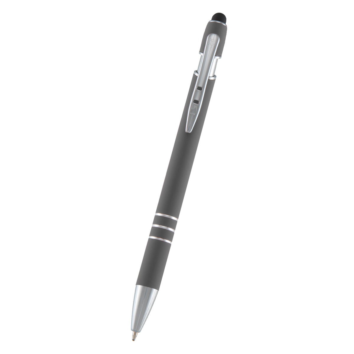 Ander Incline Pen with Stylus - Graphite Gray - Front