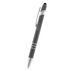 Ander Incline Pen with Stylus - Graphite Gray - Laser