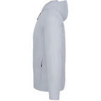 Aneto Lightweight Recycled Packable Jacket for Men Debossing - Light Grey - Left Side